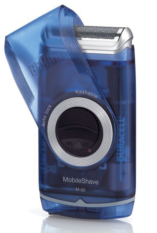 Shaver Mobileshave Smart Foil Battery Shaver Blue