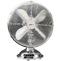 Cooling Fan 12 Inch Desk Fan Chrome