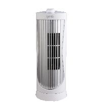 Cooling Fan 12 Inch Mini Tower Fan White And Silver