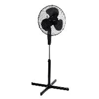 Cooling Fan 16 Inch Pedestal Fan Black