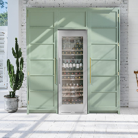 Above Counter Wine Cooler